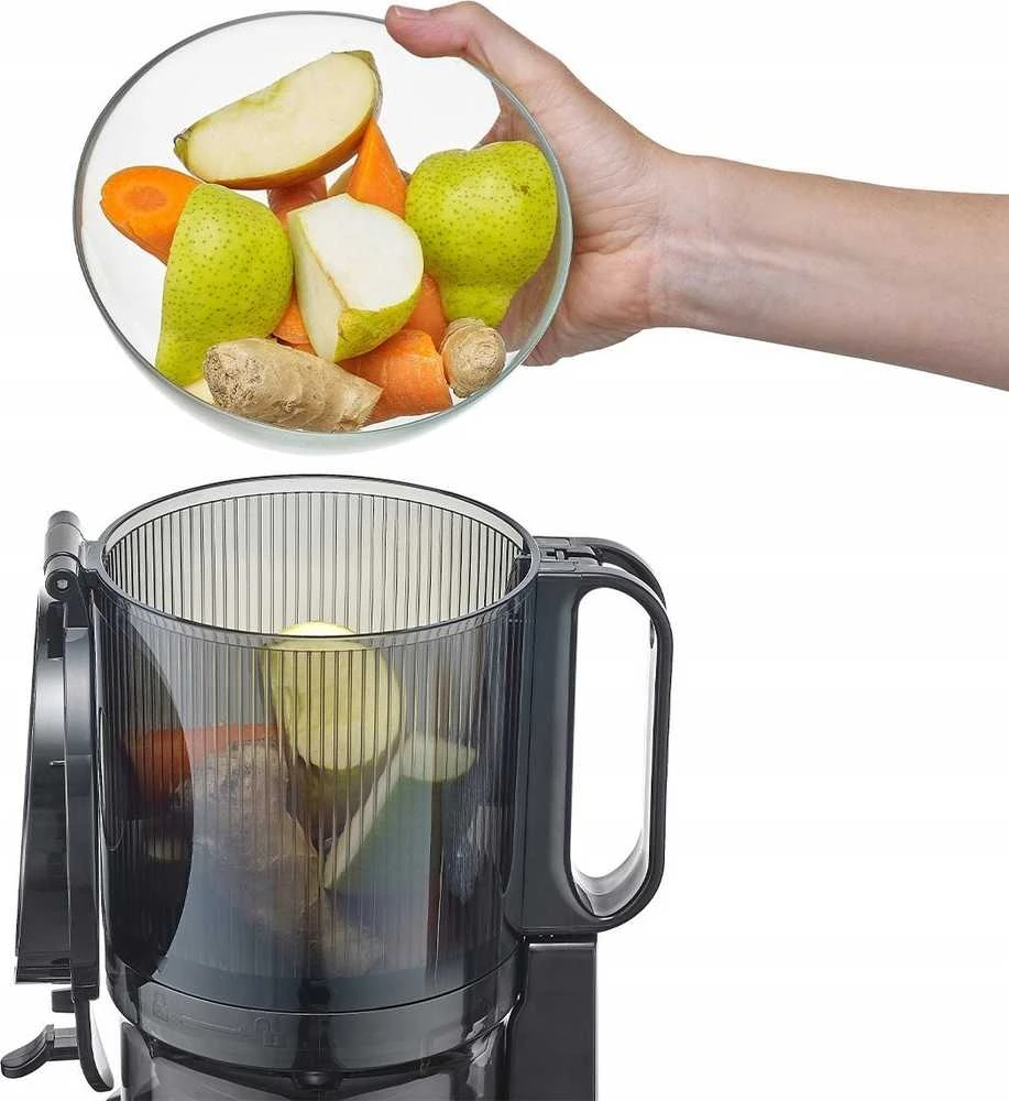 Sulčiaspaudė Caso | Design Slow Juicer | SJW 600 XL | Type Slow Juicer | Juodas | 250 W | Greičių skaičius 1 | 40 RPM
