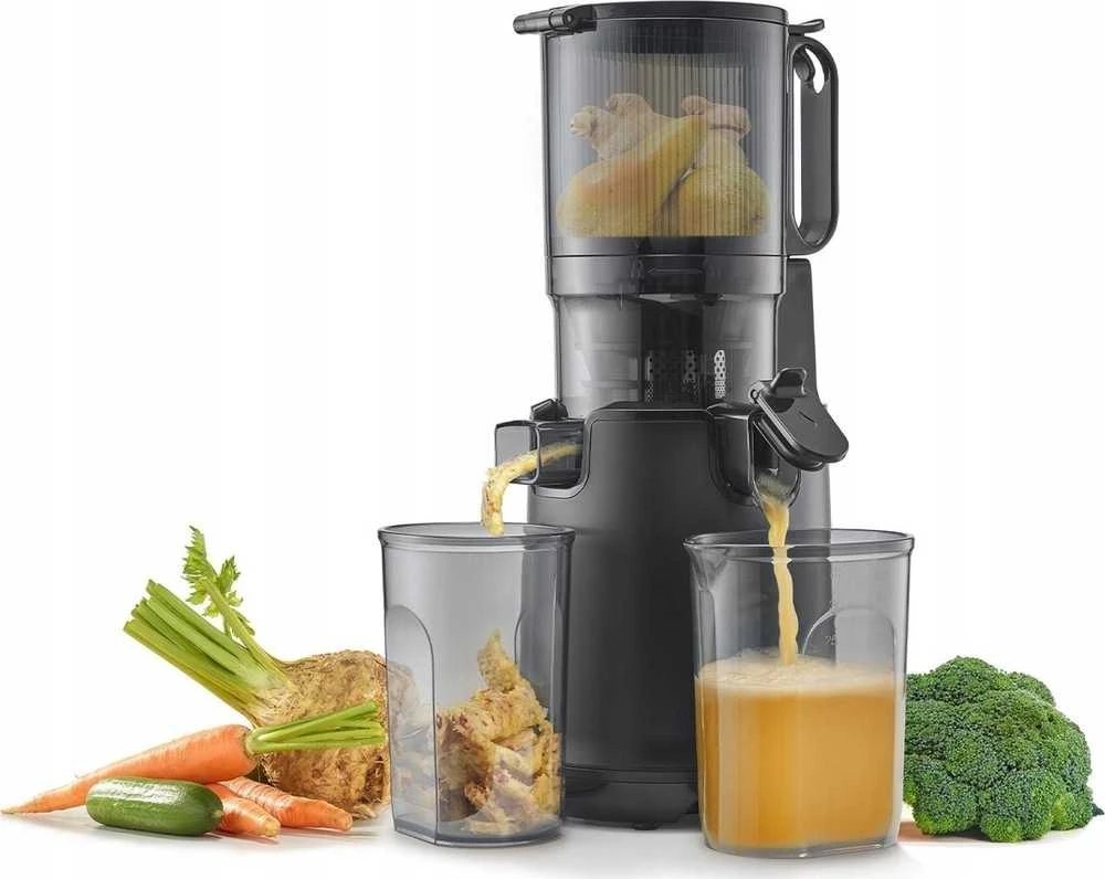 Sulčiaspaudė Caso | Design Slow Juicer | SJW 600 XL | Type Slow Juicer | Juodas | 250 W | Greičių skaičius 1 | 40 RPM