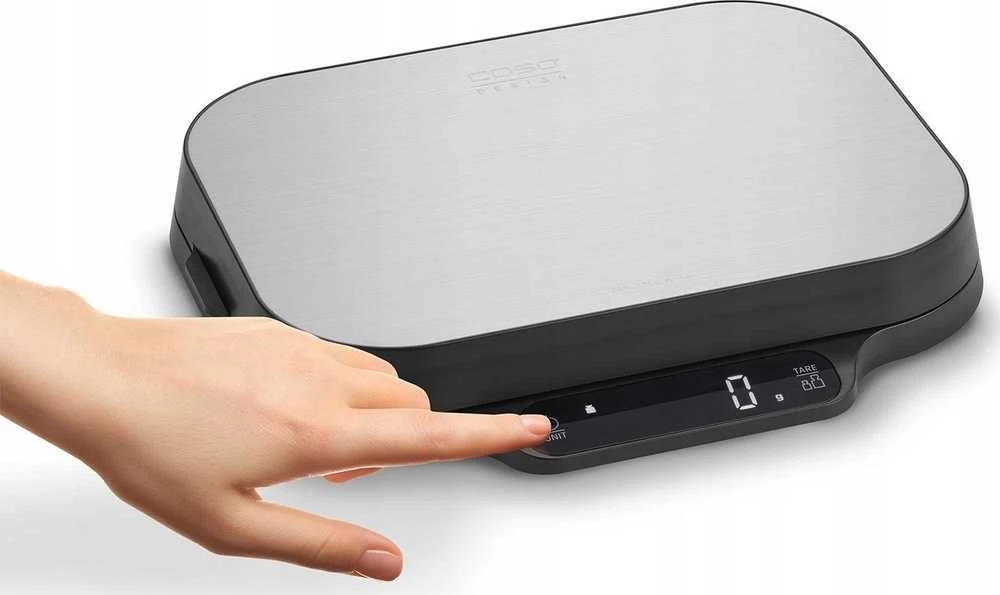 Virtuvinės svarstyklės Caso Kitchen and Precision scales | KitchenDuo | Ekranas type LED | Juodas/Nerūdijantis plienas
