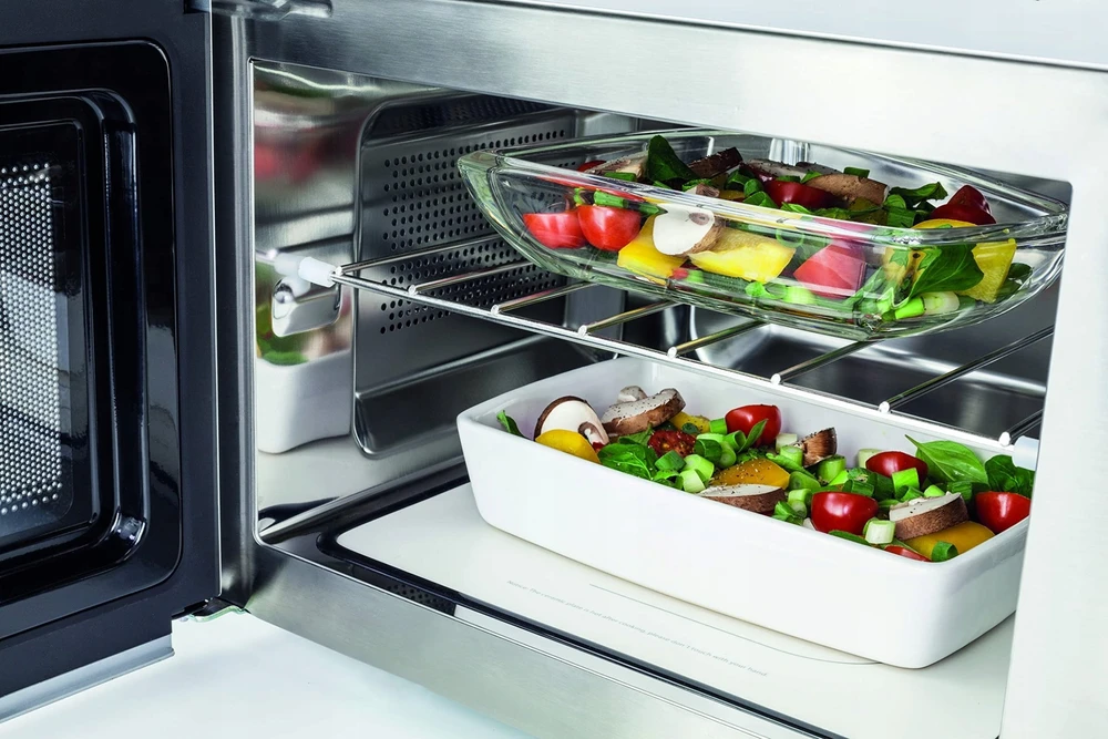 Mikrobangų krosnelė Caso | Microwave Oven with Grilis | MG 20 Cube | Free standing | 800 W | Grilis | Sidabrinis
