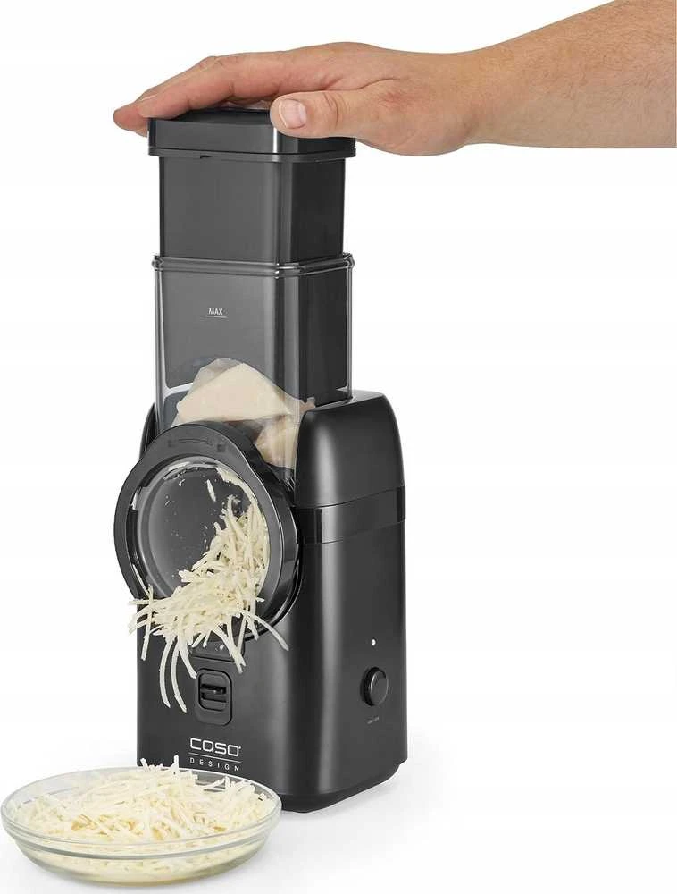 Elektrinė maisto pjaustyklė Caso MultiSlicer | Juodos spalvos| 80 W