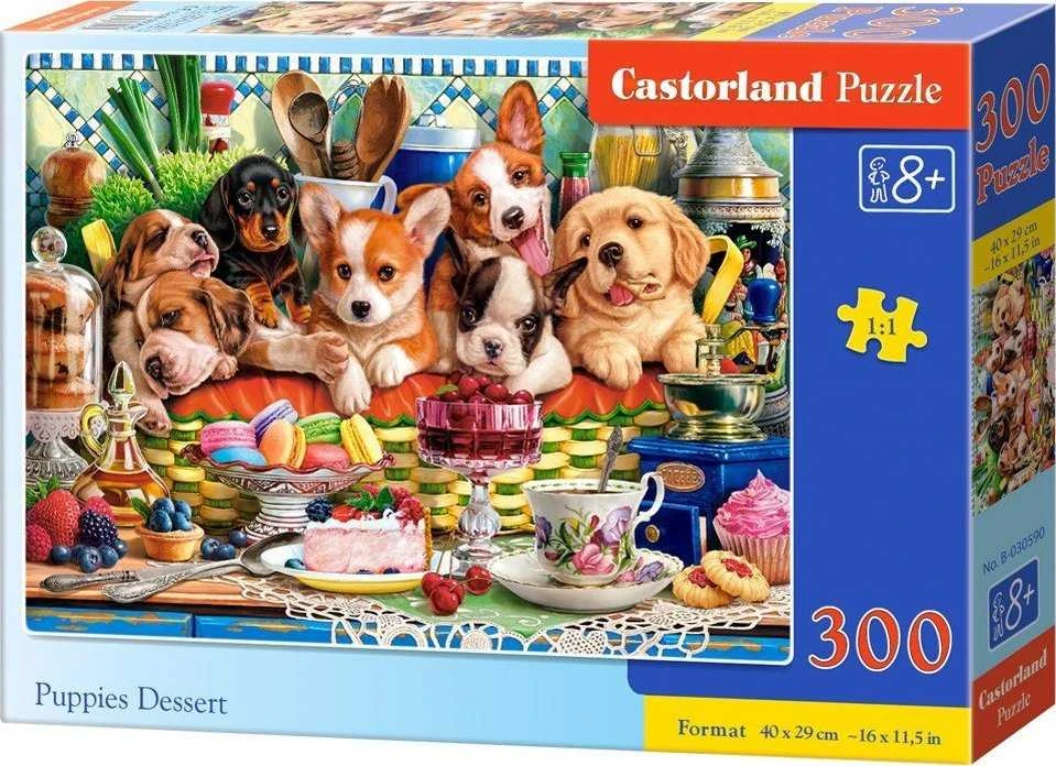 Castorland dėlionė Puppies Dessert 300 det.