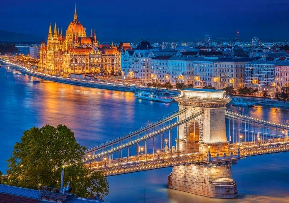 Castorland Dėlionė 500 vnt. - Budapeštas naktį