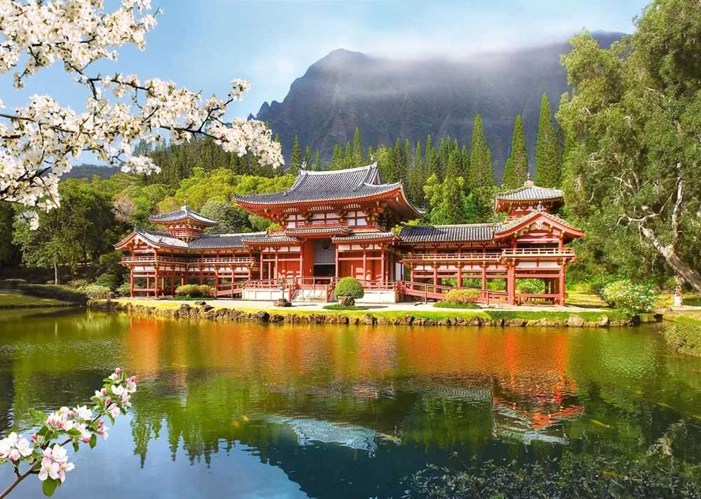 Castorland Dėlionė 1000 vnt. - Senosios Byodoin šventyklos kopija