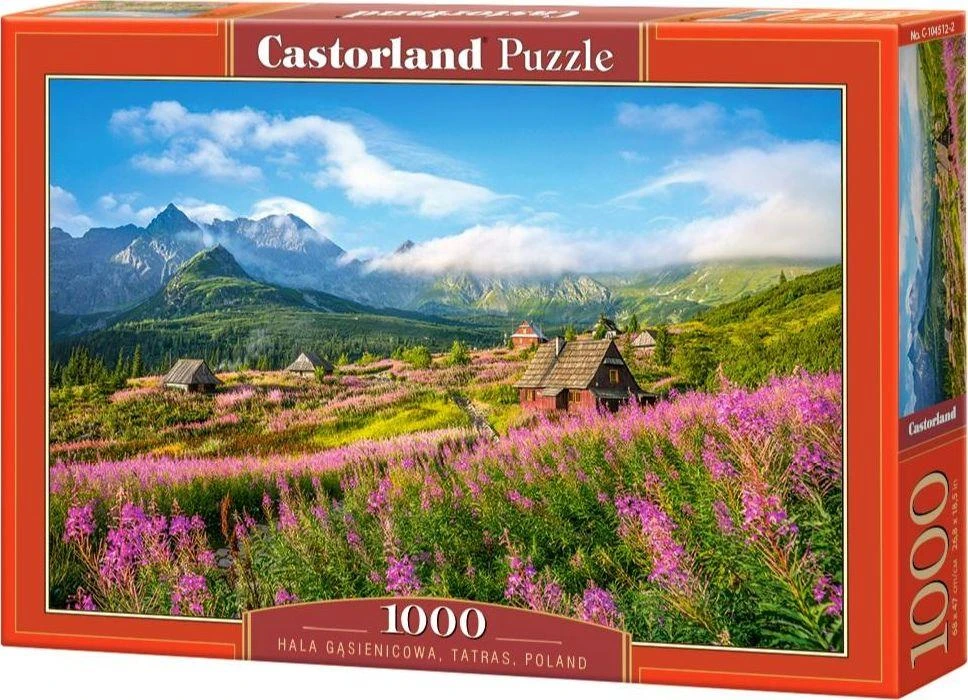 Castorland Dėlionė 1000 vnt. - Tatrai, Lenkija aprašymas - Prekės nuotrauka