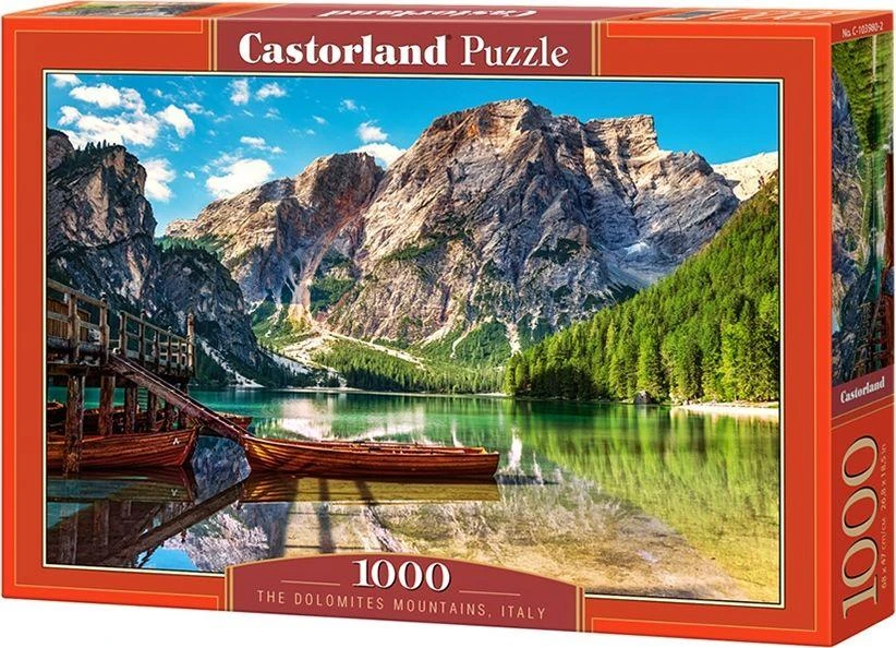 Castorland Dėlionė 1000 vnt. - Dolomito kalnai, Italija