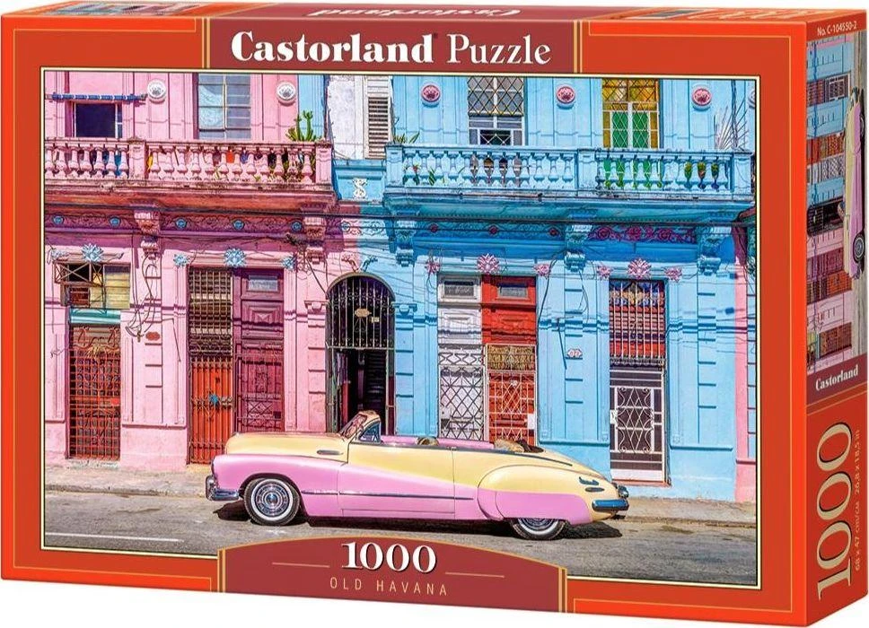 Castorland Dėlionė 1000 vnt. - Senoji Havana aprašymas - Prekės nuotrauka
