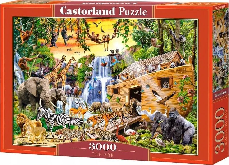 Castorland Dėlionė 3000 vnt. - Nojaus arka