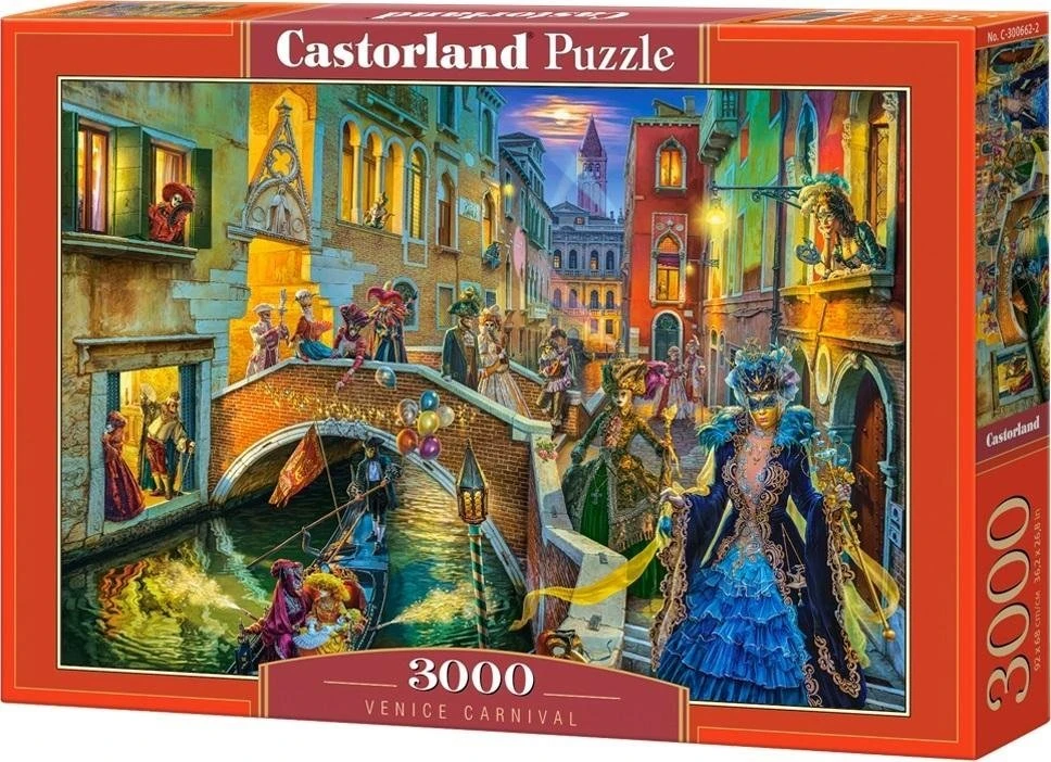 Castorland Dėlionė 3000 vnt. - Venecijos karnavalas