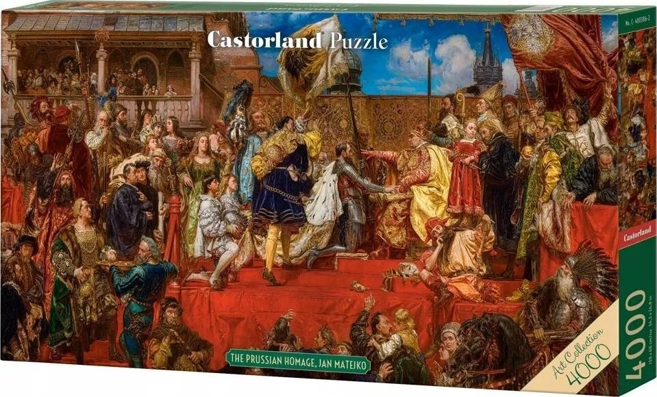 Castorland Dėlionė 4000 vnt. - Jan Matejko: Prūsų pagerbimas
