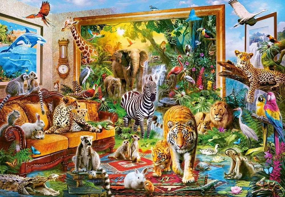 Castorland Dėlionė 1000 vnt. - Atėjimas į kambarį