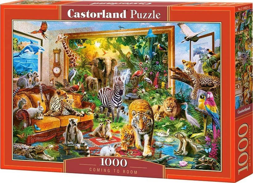 Castorland Dėlionė 1000 vnt. - Atėjimas į kambarį aprašymas - Prekės nuotrauka