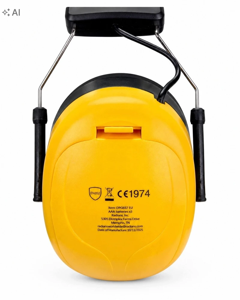 Apsauginės ausinės su radiju ir Bluetooth DPG657 DEWALT