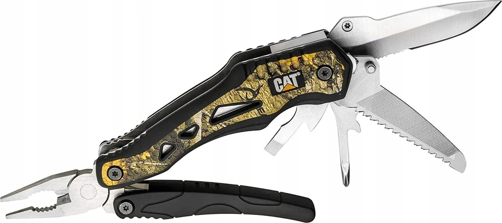 CAT zest. 2pcs Real Tree Camo Multi-Tool and Knife