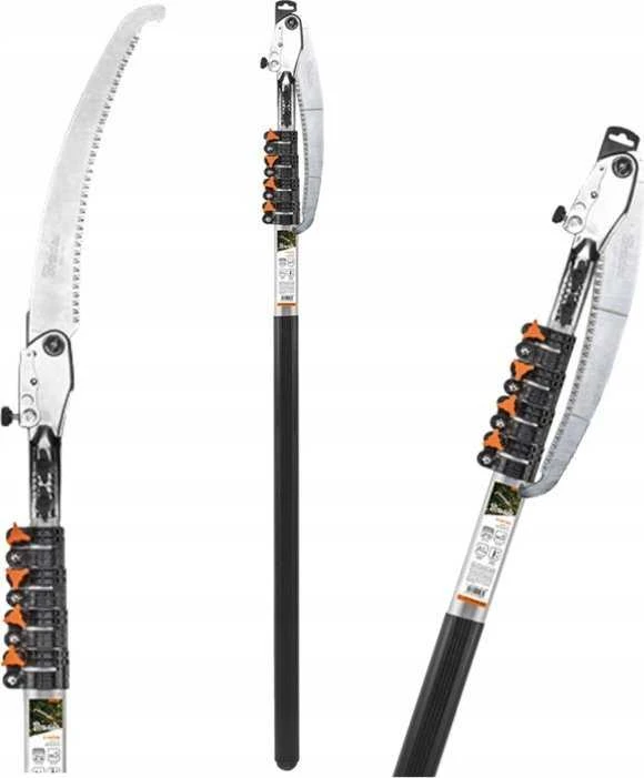 BRADAS TELESKOPINIS SULANKSTOMAS SODO PJŪKLAS SU KABLIU V-SERIES 97-300cm