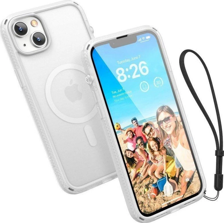 Dėklas Catalyst Influence MagSafe dangtelis skirtas Apple iPhone 14 Plus skaidrus