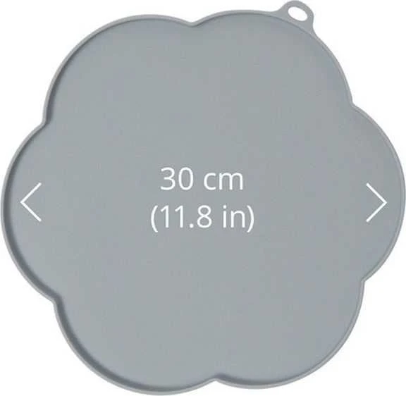Catit CATIT Silikoninis kilimėlis Gėlė, pilka 30cm.
