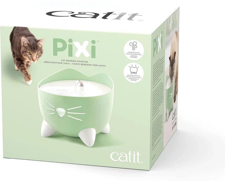 Catit Pixi išmanusis vandens fontanas, katėms, 2 l | žalios spalvos