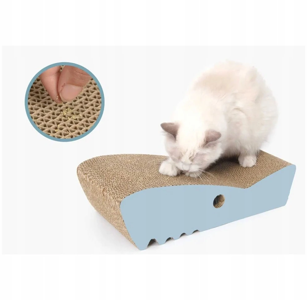 Catit Zoo Scratcher Nosorožec, draskymo stulpelis, katėms, kartoninis, 46 x 22,5 x 29 cm, 2in1
