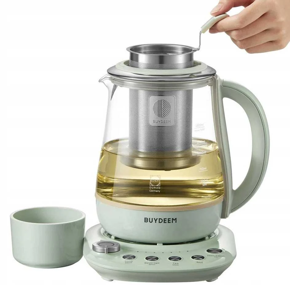 Virdulys Catler Daugiafunkcis gėrimų aparatas „BUYDEEM“, modelis K1594T, spalva „Cozy Greenish“, ES