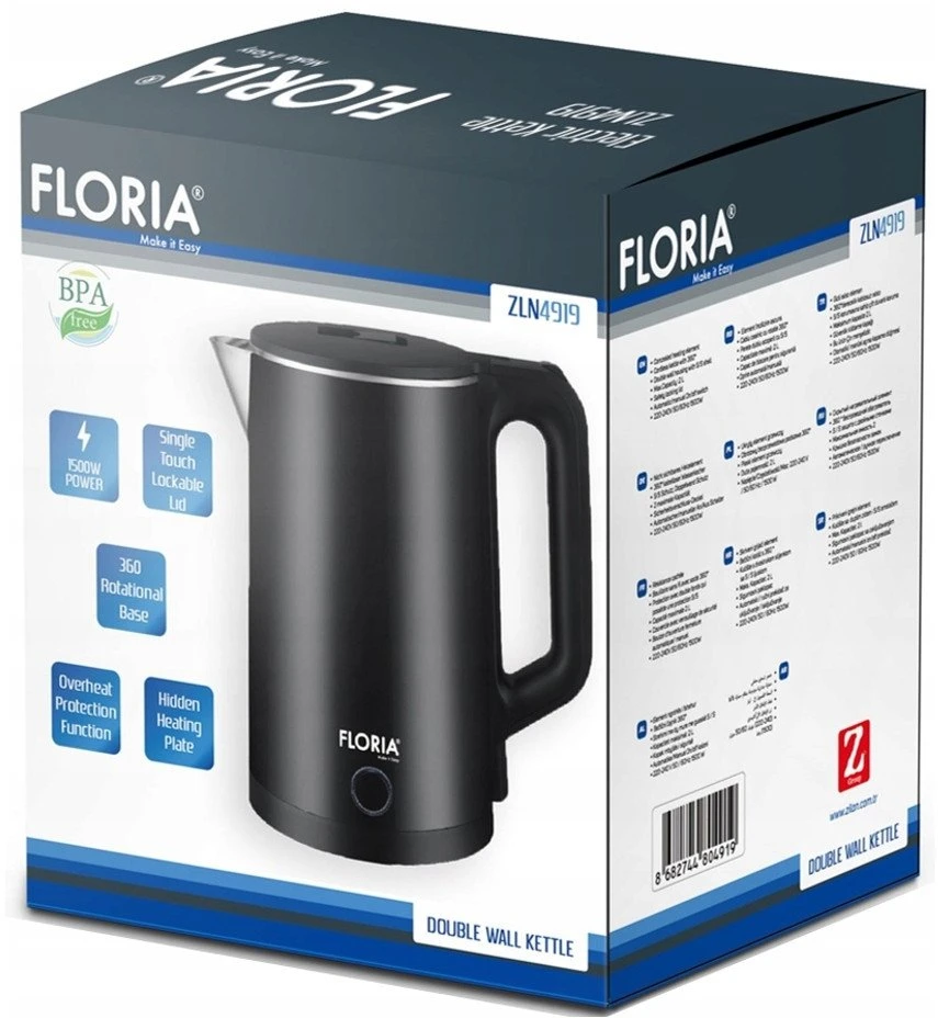 Virdulys Catler Floria ZLN4919 Elektrinis virdulys 2L 1500W