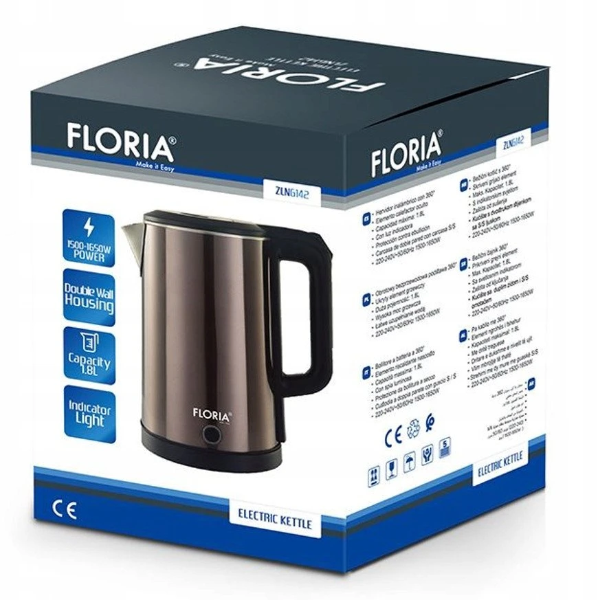 Catler Floria ZLN6142 Elektrinis virdulys 1.8L 1650W