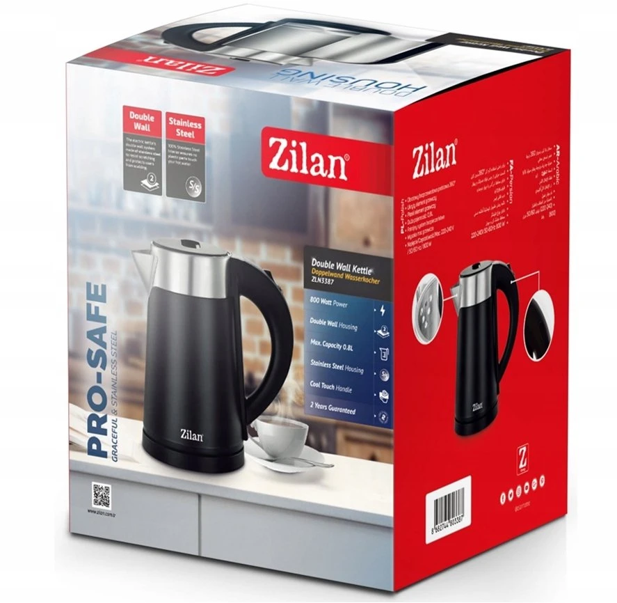 Virdulys Catler Zilan ZLN3387 Elektrinis virdulys 0.8L 800W