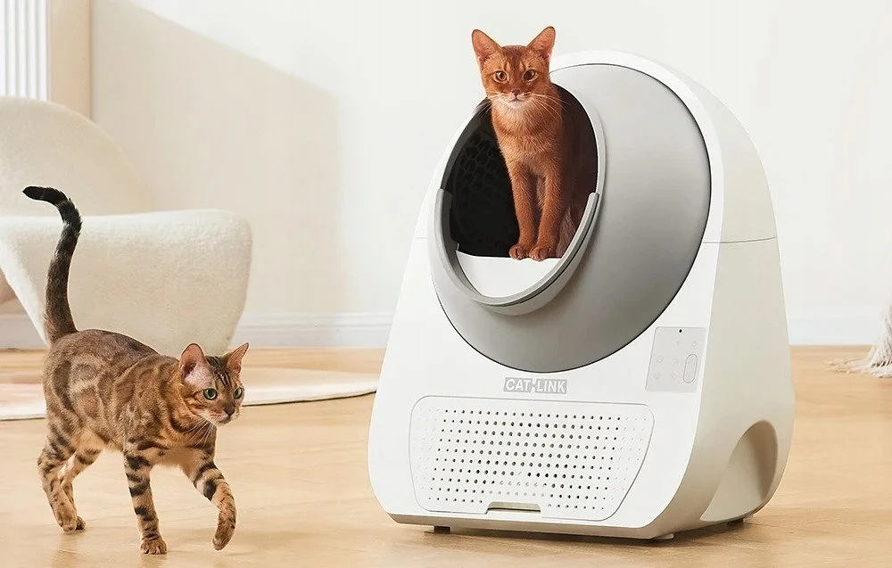 „Catlink“ išmanioji savaime išsivalanti kraiko dėžutė su dirbtinio intelekto kamera katėms „Scooper Pro Ultra“