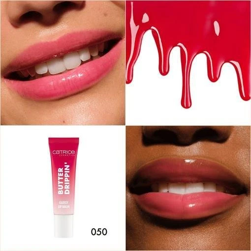 „Catrice Butter Drippin' Glossy“ lūpų balzamas lūpoms, 050 (Cherry Delicious), 10 ml