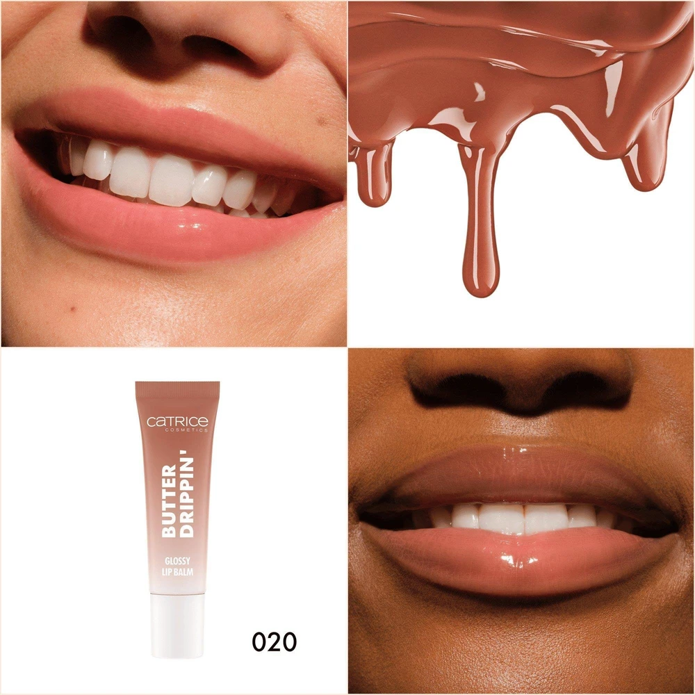 Catrice Butter Drippin' Glossy Bálsamo Labial 020-Maple Latte, 10 ml