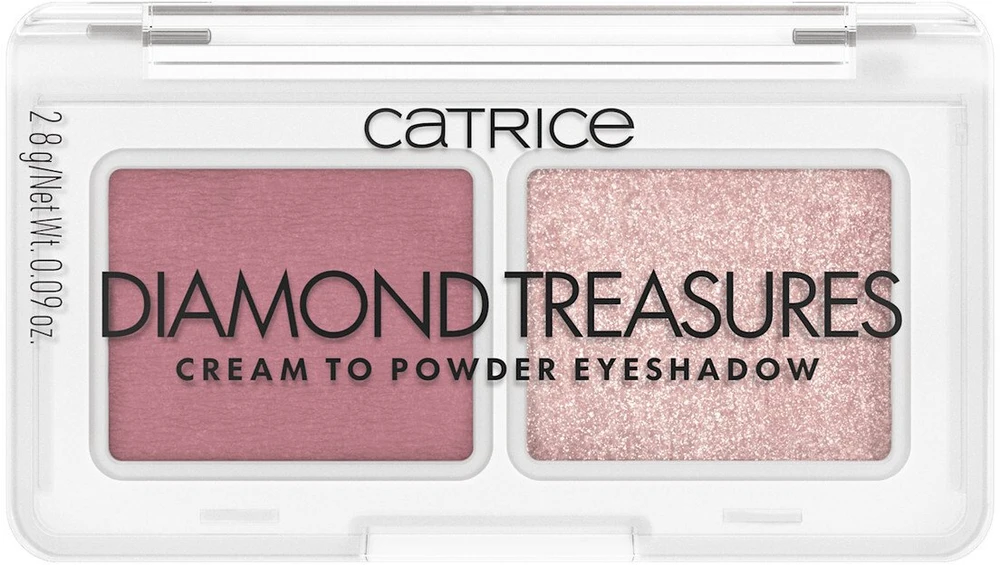 „Catrice Diamond Treasures“ kreminės tekstūros akių šešėliai „020-Fairy Dust 2“, 8 g