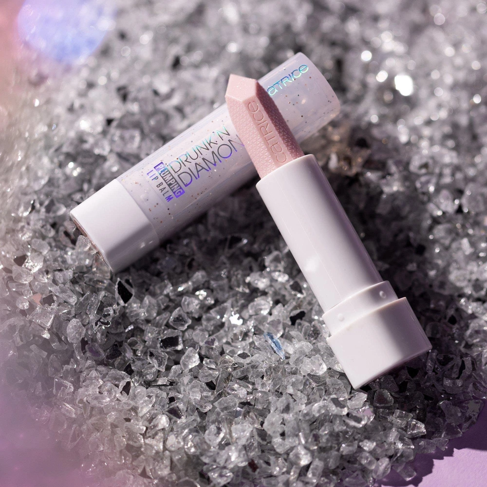 Catrice Drunk'n Diamonds Plumping Volumizing Lūpų balzamas lūpas putlinantis balzamas, atspalvis: 060-Drunk In Love, 3.5 g