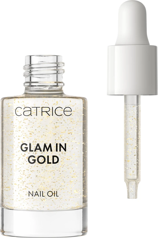 „Catrice Glam In Gold“ nagų aliejus, 8 ml
