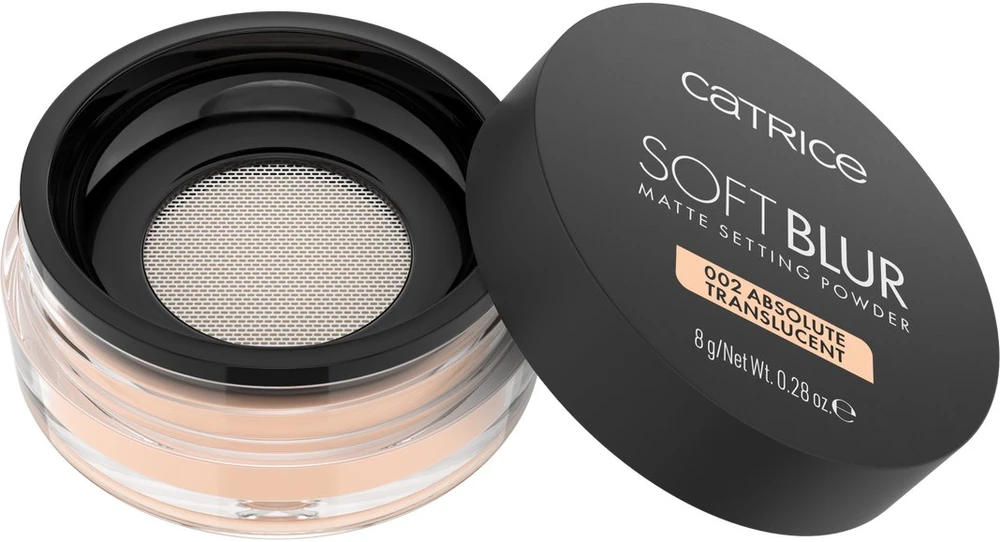 „Catrice Soft Blur“ birūs fiksuojamieji milteliai, 002 Absolutely Translucent, 8 g