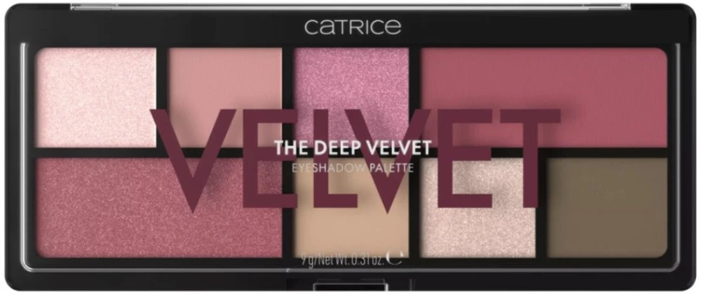 Catrice The Deep Velvet Paleta De Sombra De Ojos, 9 g