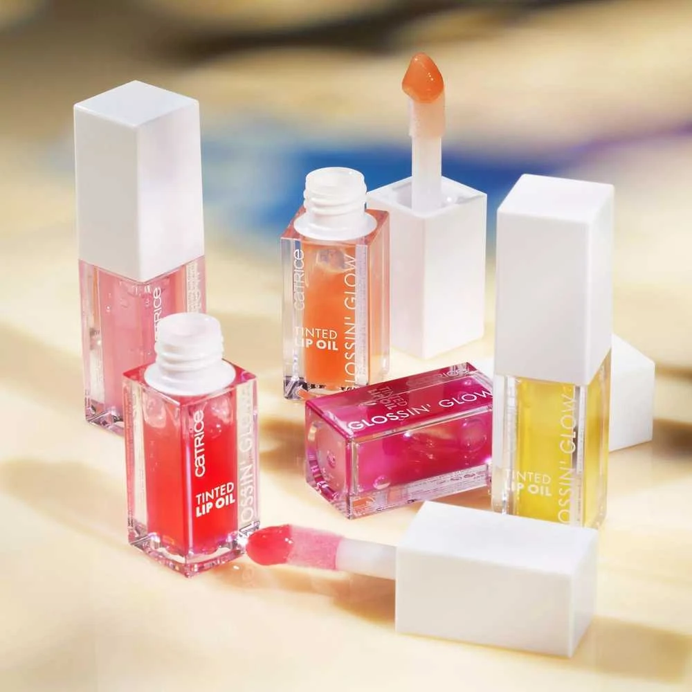 Catrice Lūpų aliejus Glossin' Glow Tinted Lip Oil, 4 ml, spalva: 010 - Keep It Juicy