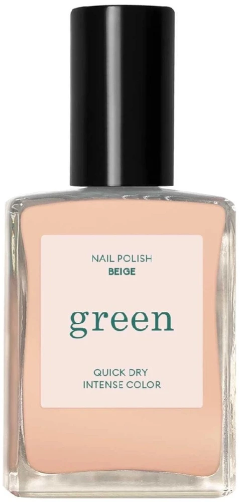 Manucurist Žalias Nagų lakas lakier do paznokci Milky rusvai gelsvas 15ml