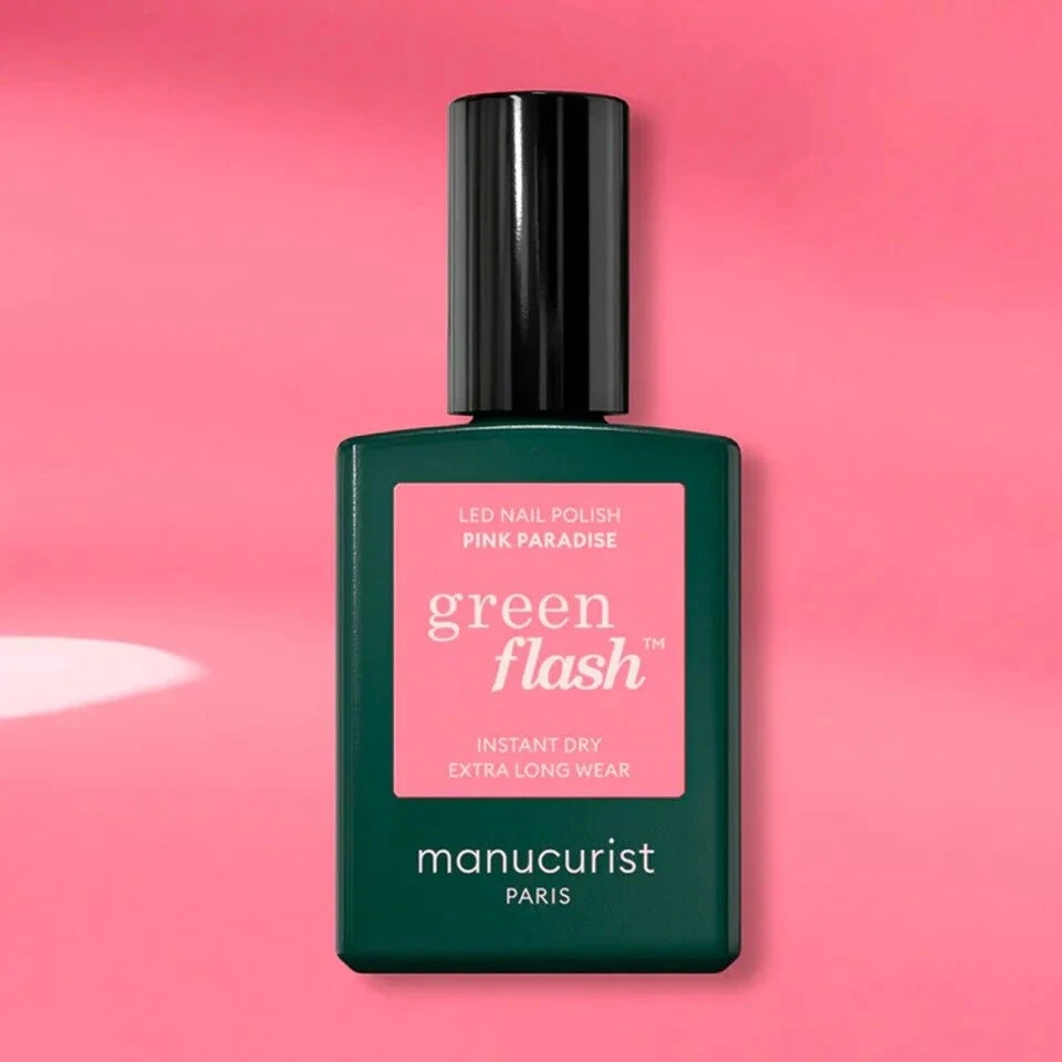 Catrice Manucurist Žalias Flash Nagų lakas lakier do paznokci Rožinė Paradise 15ml