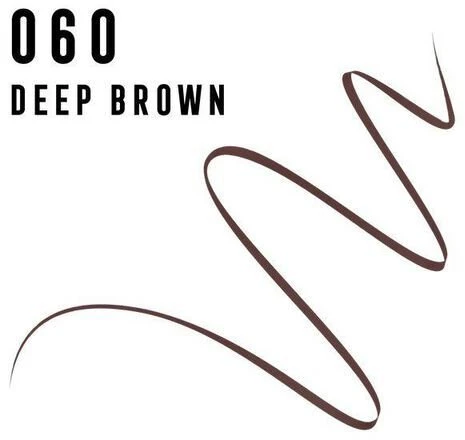 „Max Factor Masterpiece Brow Micro-Marker Precision Eyebrow Pen“ akių šešėliai, 060 tamsiai ruda, 1,1 ml