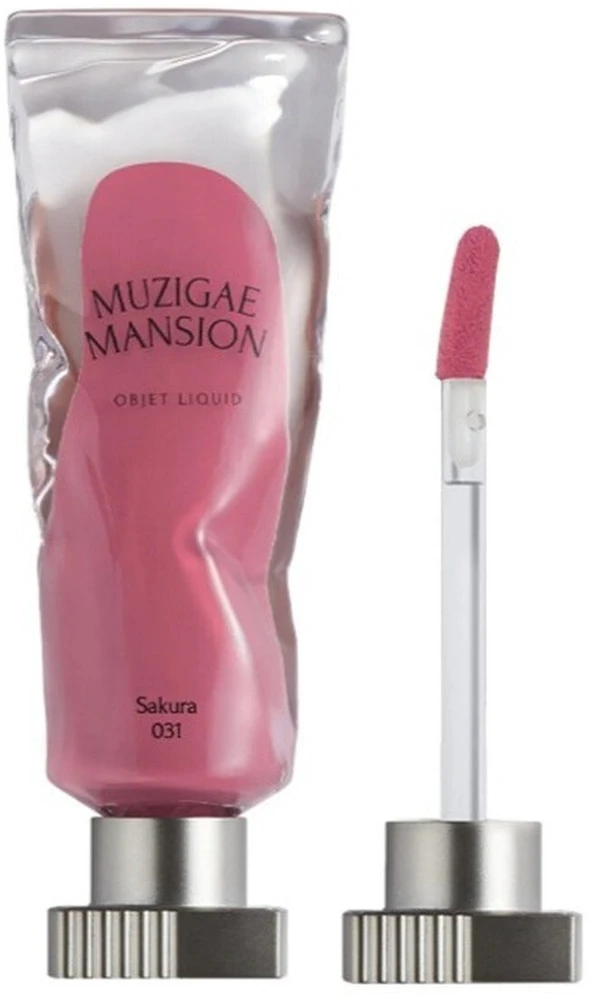 Catrice Muzigae Mansion „Objet“ skysti ilgai išliekantys matiniai lūpų dažai „031 Sakura“, 6 ml