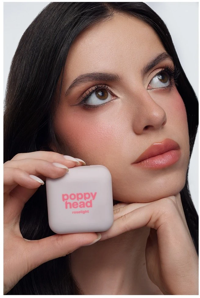 Catrice POPPY HEAD_Roselight Baked Blush wypiekany róż rozświetlający 02 Peach Pearl 8,2g
