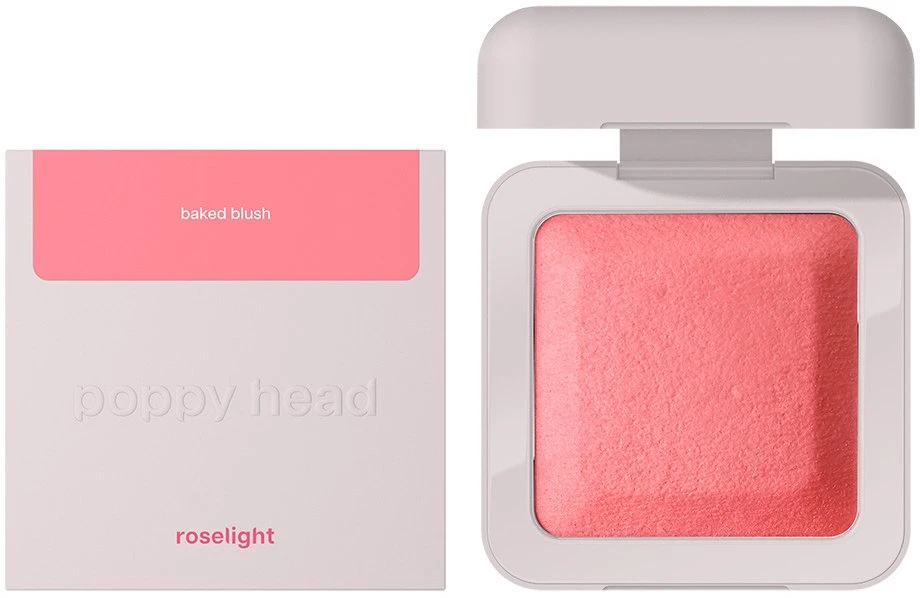 Poppy Head Roselight wypiekany róż rozświetlający 03 Coral Satin 8.2g
