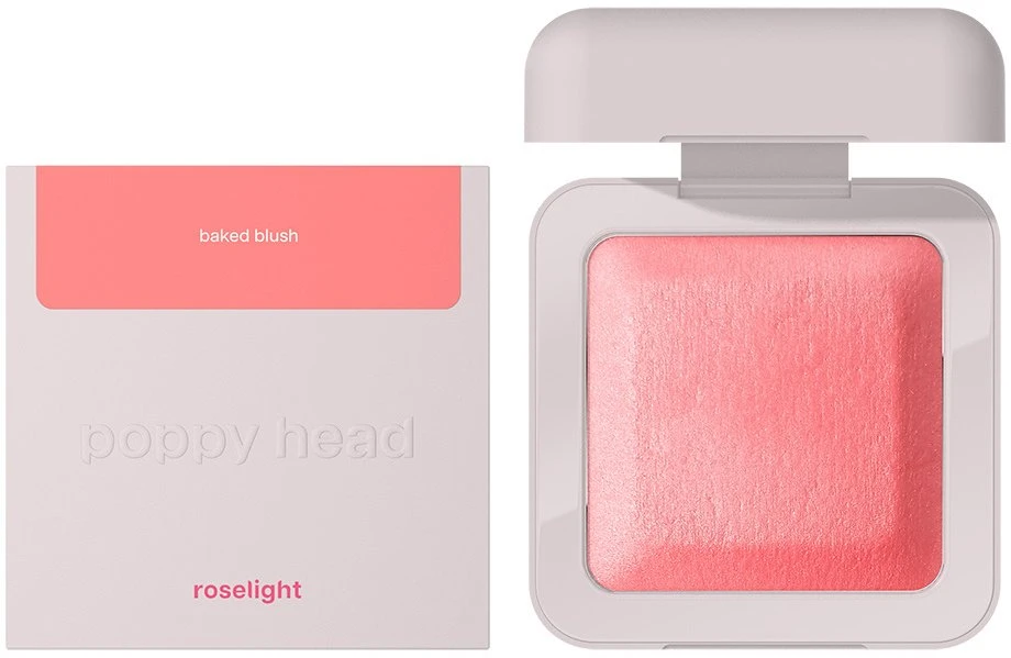 Catrice POPPY HEAD_Roselight Baked Blush wypiekany róż rozświetlający 02 Peach Pearl 8,2g