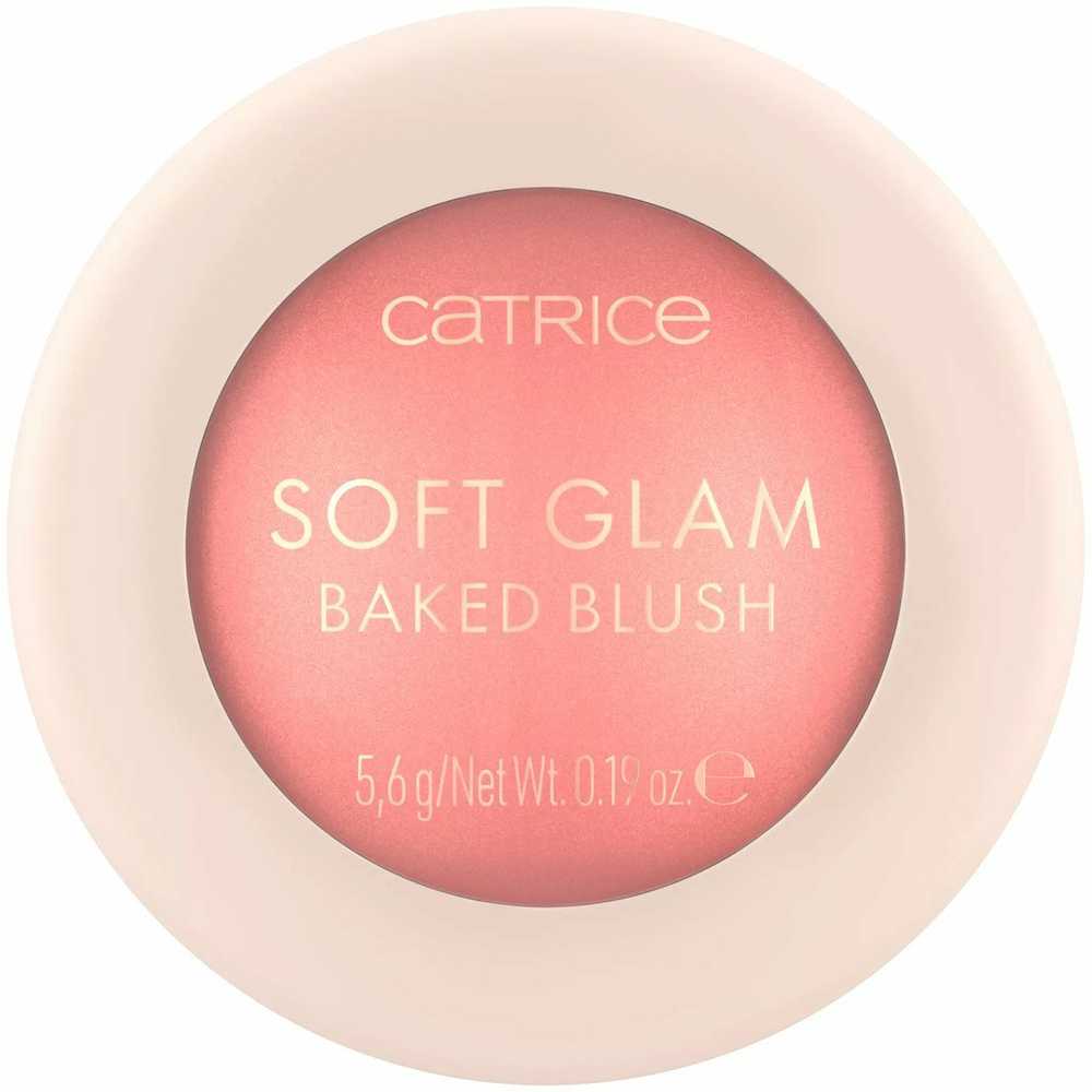 „Catrice Soft Glam Baked Blush Luminous Blush Compact Powder“ skaistalai, pudra 010 On Cloud Rožinė 5.6 g