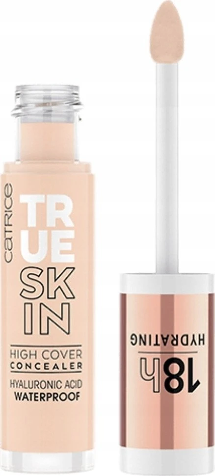 Catrice „True Skin High Cover Maskuoklis“ vandeniui atsparus veido maskuoklis „002 Neutral Ivory“ 4,5 ml
