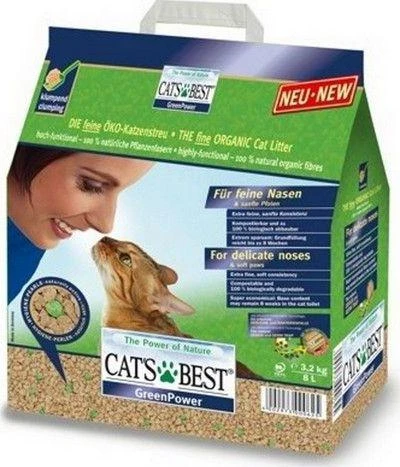 Cats Best Sensitive kraikas katėms 8l, 2,9kg, medžio drožlių