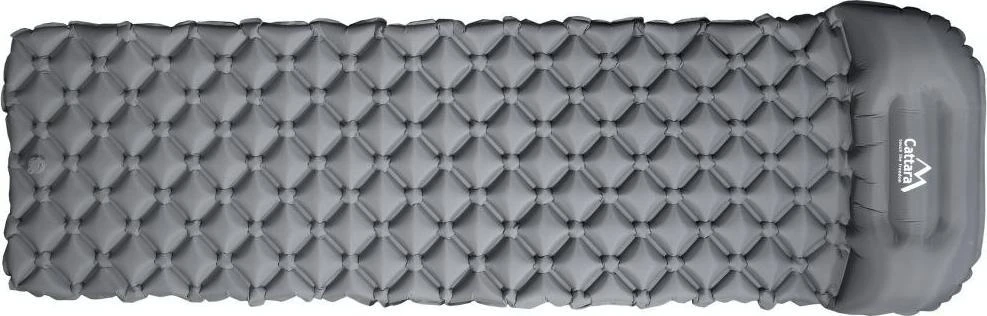 Cattara Kelioninė pagalvė CRYSTAL 195x58x5 cm, pilka