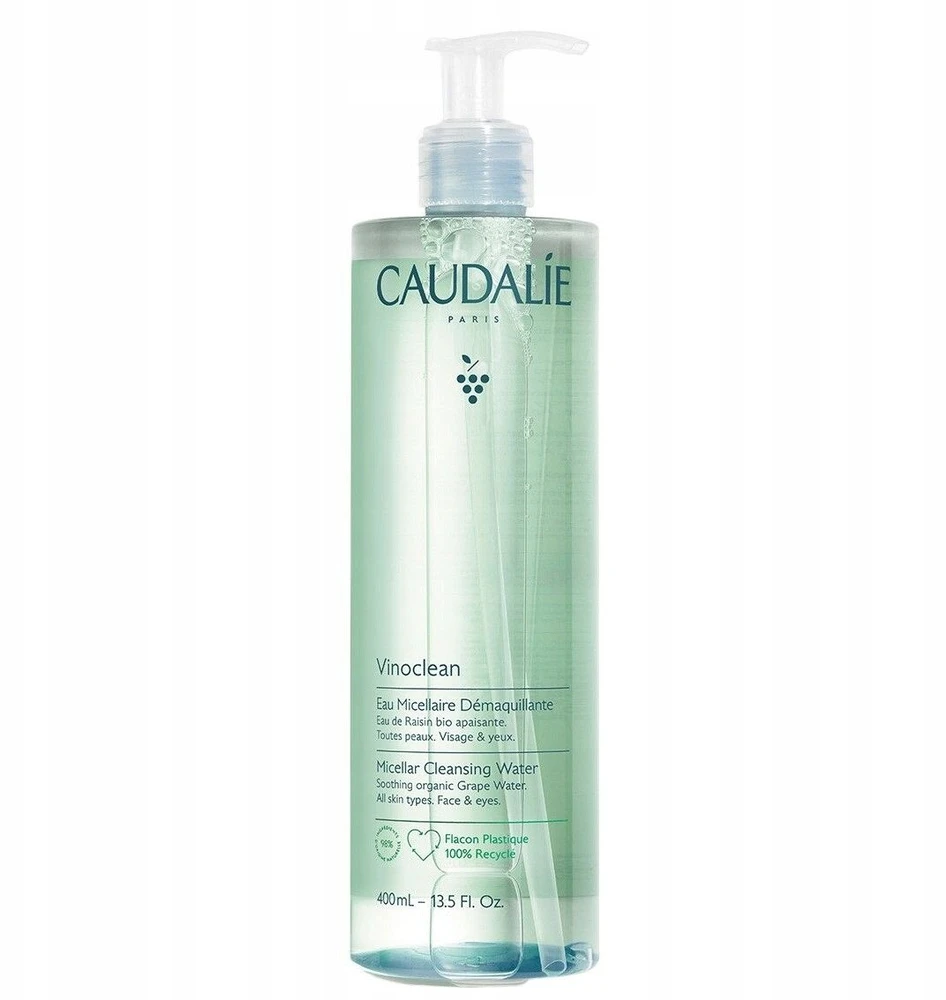 Caudalie Vinoclean Micellar Vanduo micelinis vanduo, 400 ml