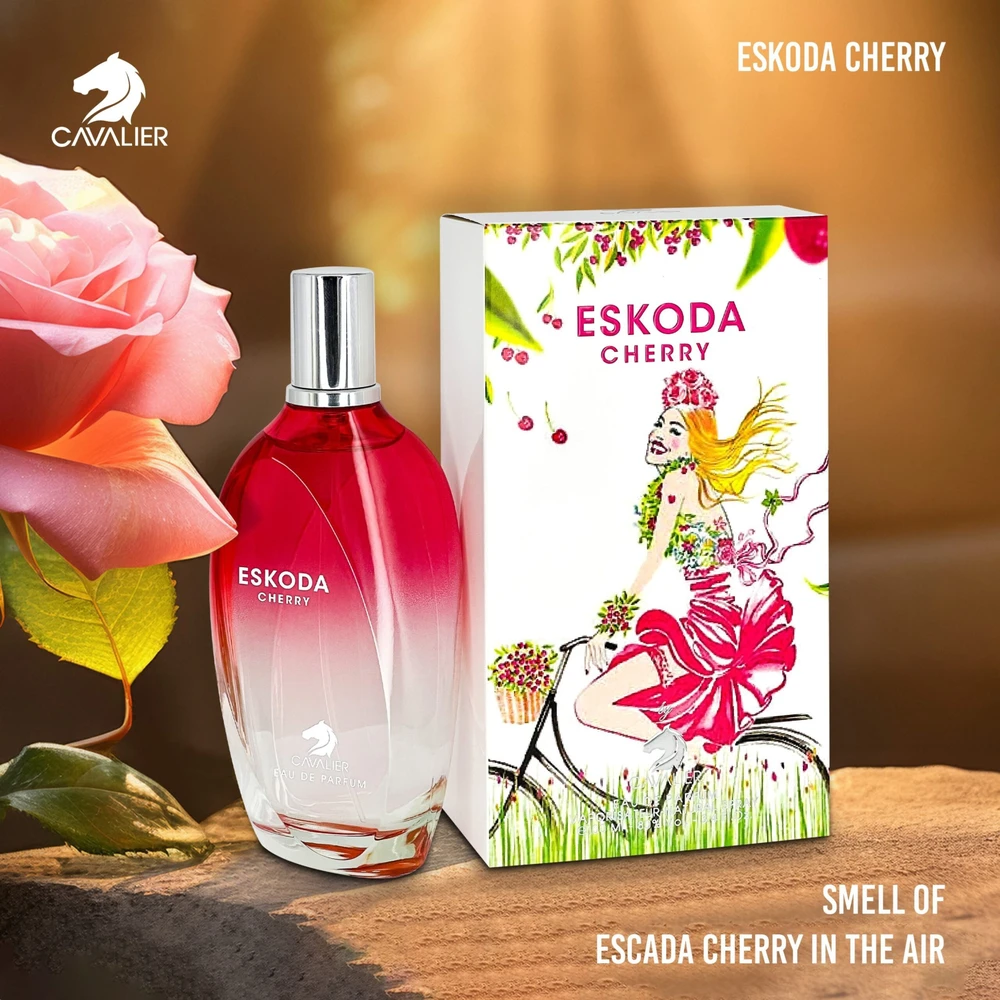 Cavalier Eskoda Cherry EDP parfumuotas vanduo moterims, 100 ml