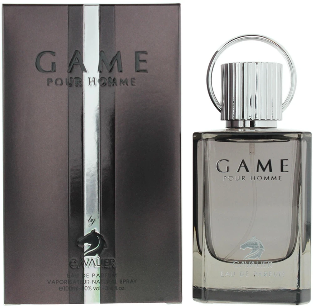 Cavalier Game EDP parfumuotas vanduo vyrams, 100 ml